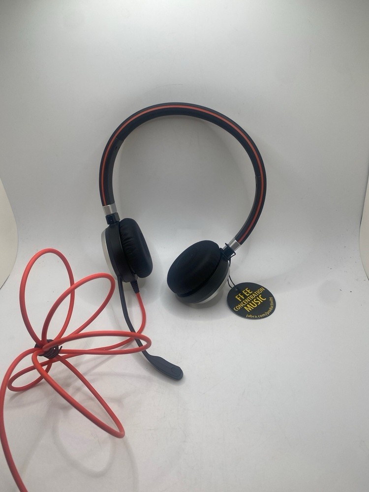 Jabra Evolve 40 Stereo, Mono Wired Headset NEW WITH CASE