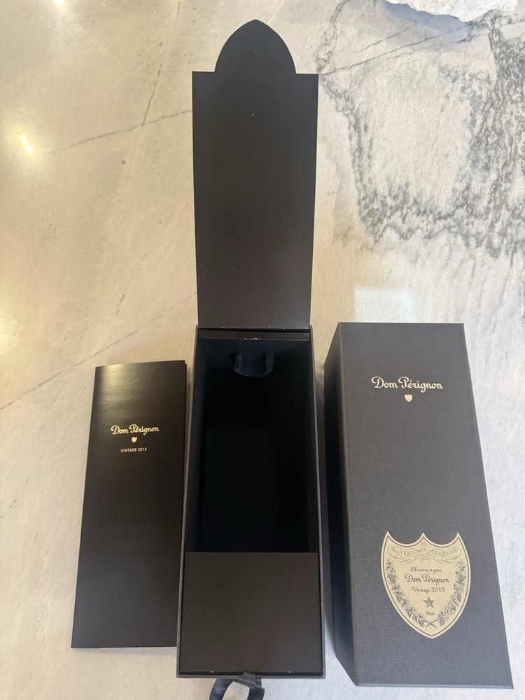 2013 Dom Perignon Brut Box and Insert Only No Bottle
