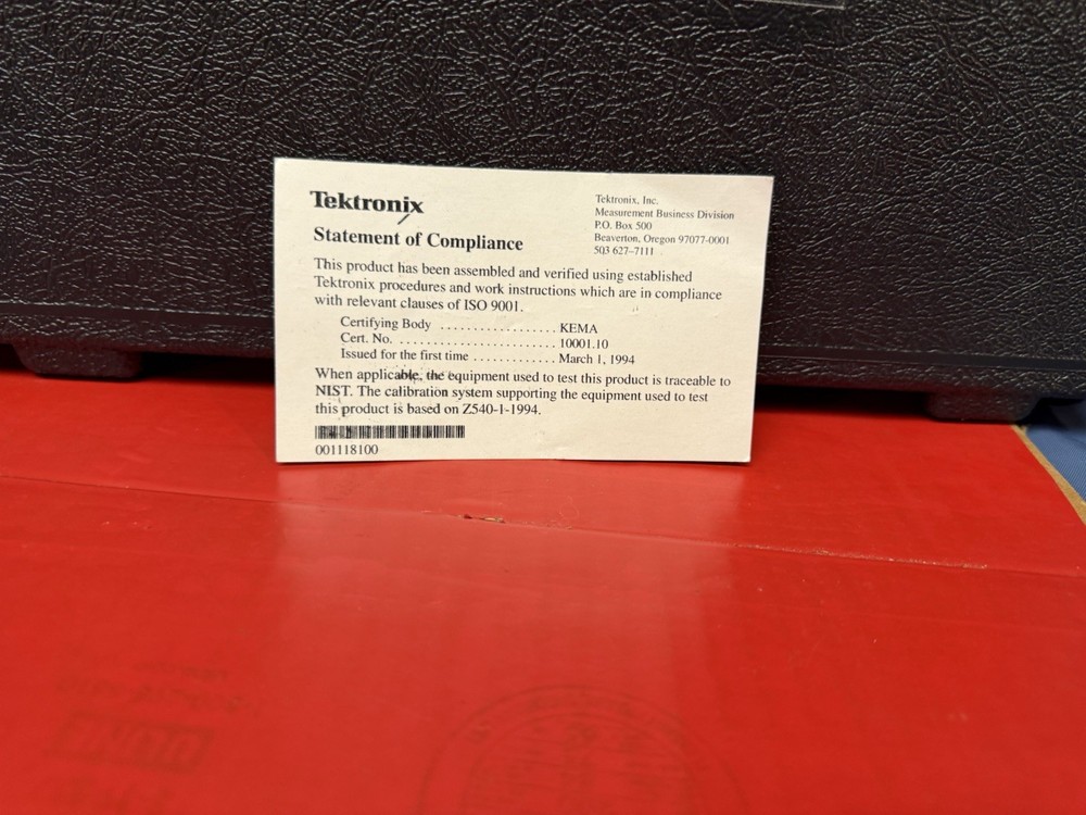 TEKTRONIX 80E09 ELECTRICAL DUAL CHANNEL SAMPLING MODULE