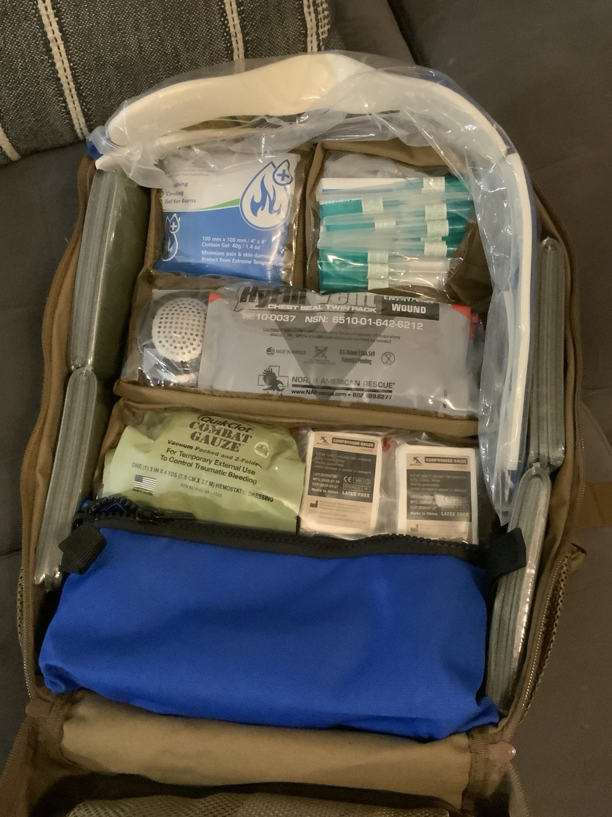 W1 Combat Medic Aid Bag (Stocked And Unexpired)- 322 Pieces
