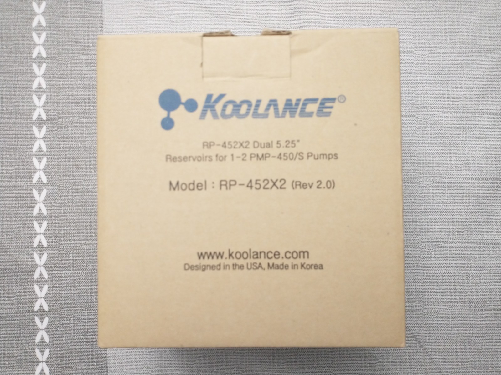 Koolance RP-452X2 Rev 2.0 Dual 5.25" Reservoir