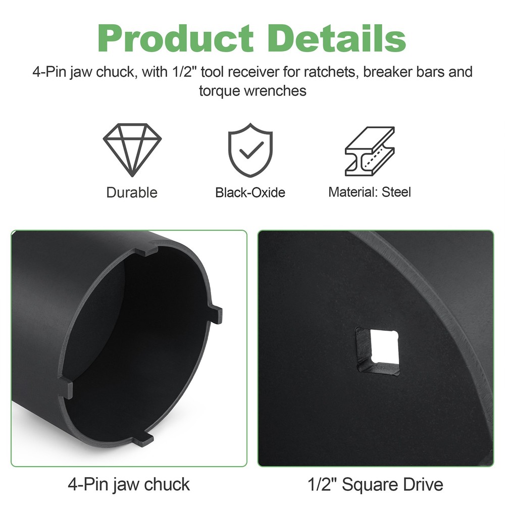 Wheel Hub Retainer Spanner Socket Tool JDG1253