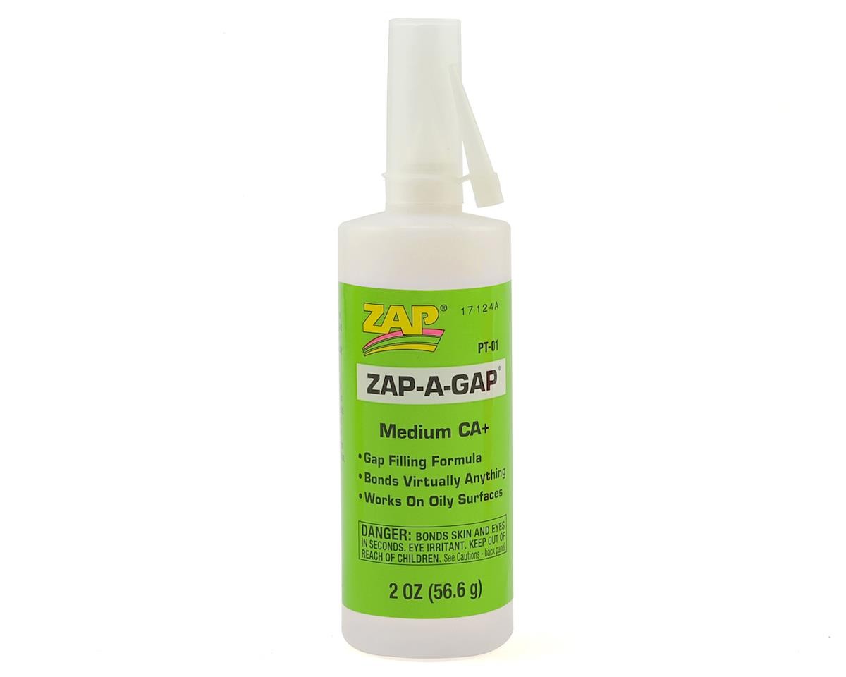 Pacer Technology Zap-A-Gap CA+ Glue (Medium) (2oz) [PAAPT01]