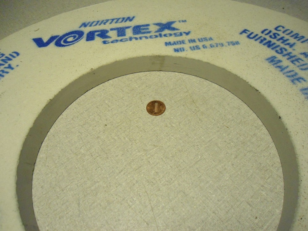 Norton Vortex Grinding Wheel 19" x 1" x 8"
