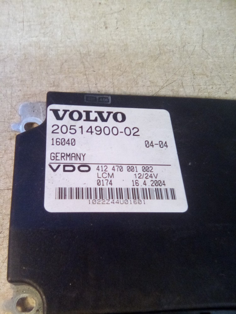 Volvo 20514900-02 Light Control Module VDO