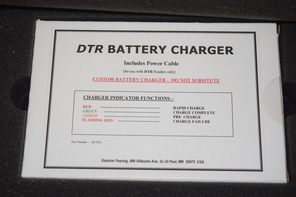 Destron Fearing Bluetooth Enabled Micro Chip Reader DTR4 Livestock Cattle - NEW