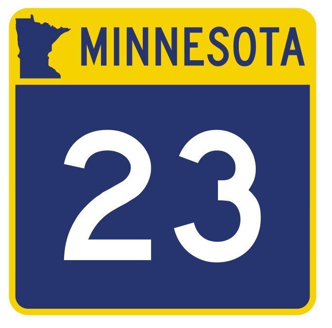 Minnesota State Highway 23 Sticker Decal