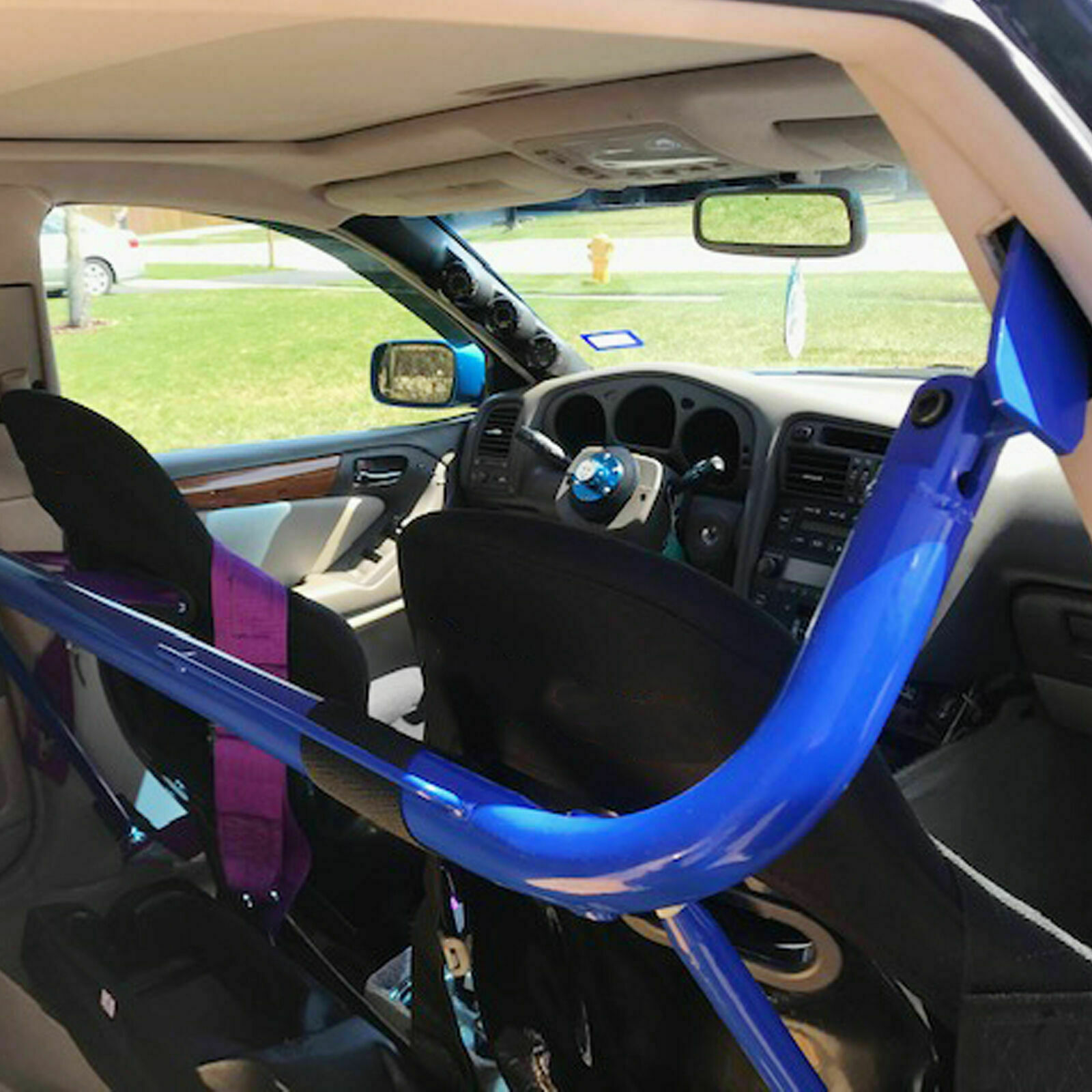 Stainless Steel 49" Racing Safety Chassis Seat Belt Harness Bar/Across Tie Rod