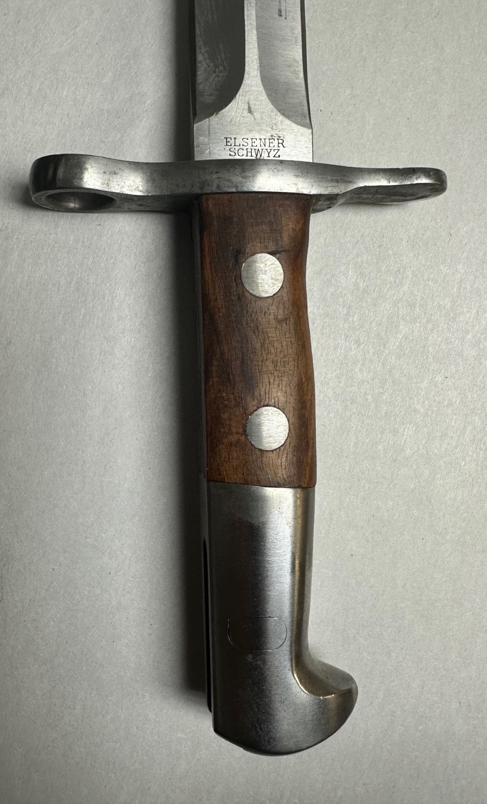 SWISS K31 BAYONET WITH SCABBARD. NEW OLD STOCK.