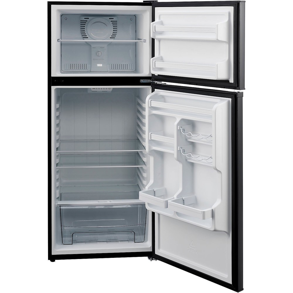 Global Industrial Refrigerator  Freezer Combo 10 Cu. Ft. Black