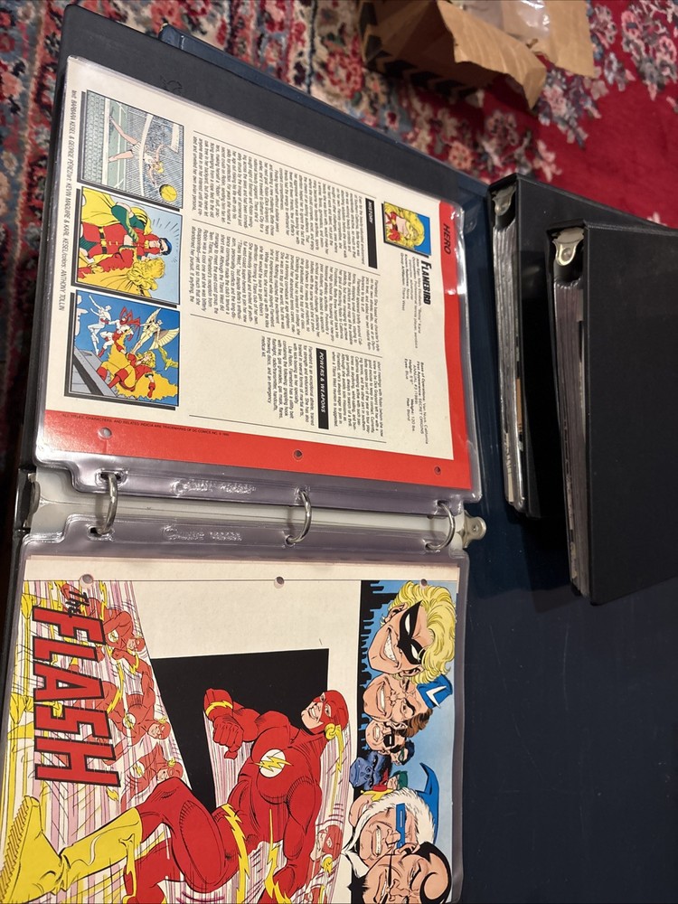 Comic Book Bio Binder