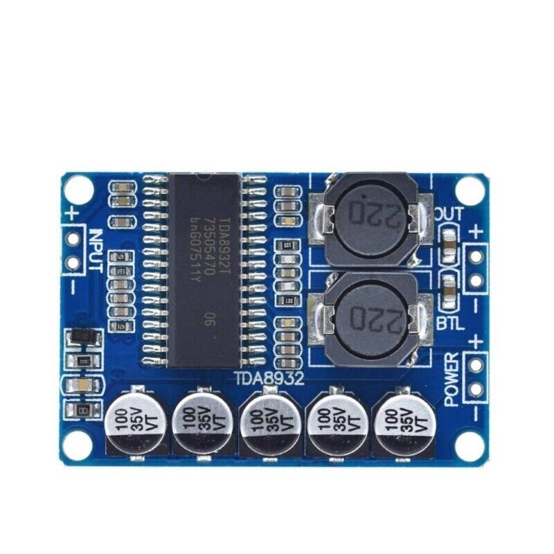TDA8932 Digital Amplifier Board Module Mono 35W Low Power Stereo Amplifier