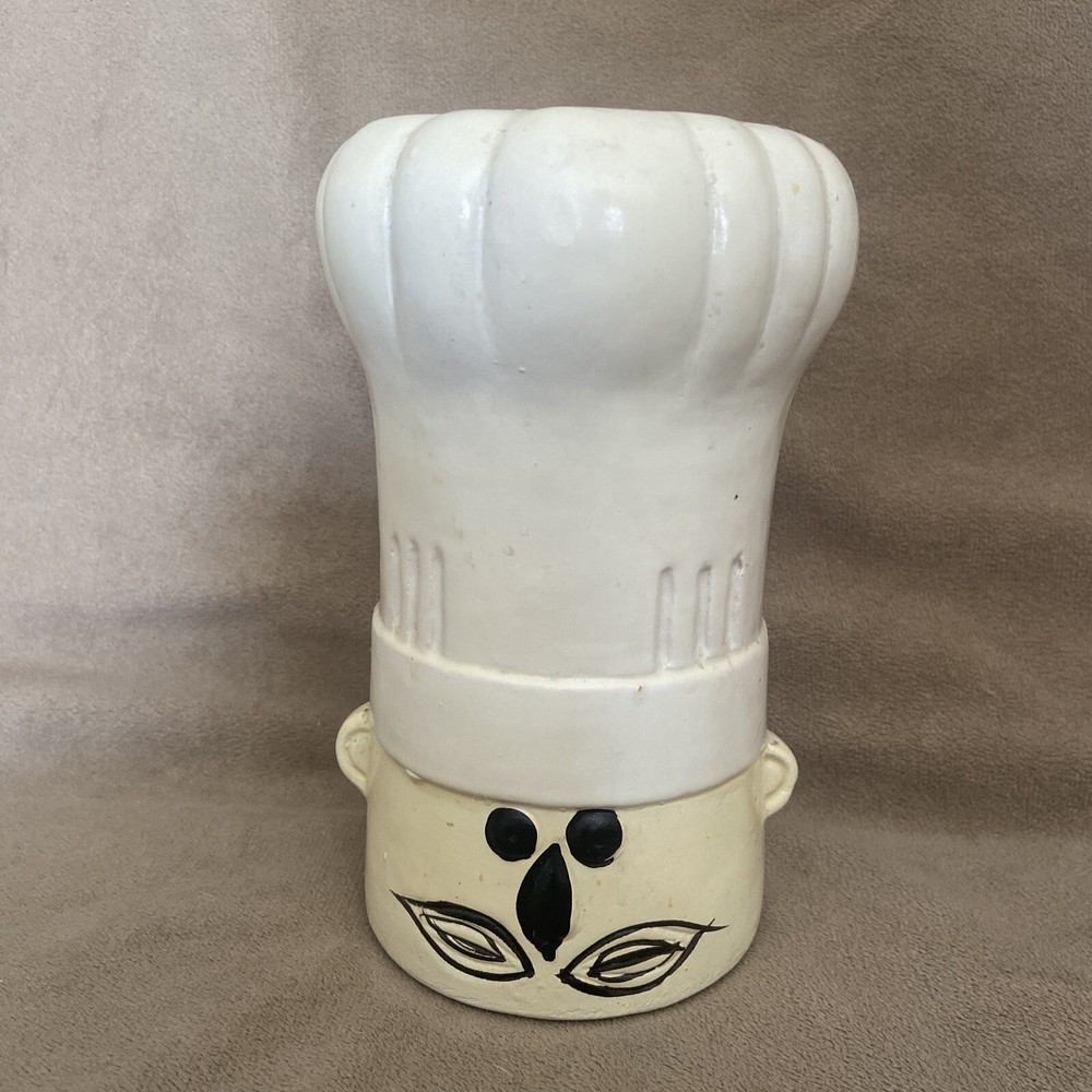 Chef Kitchen Utensil Holder 6” Tall