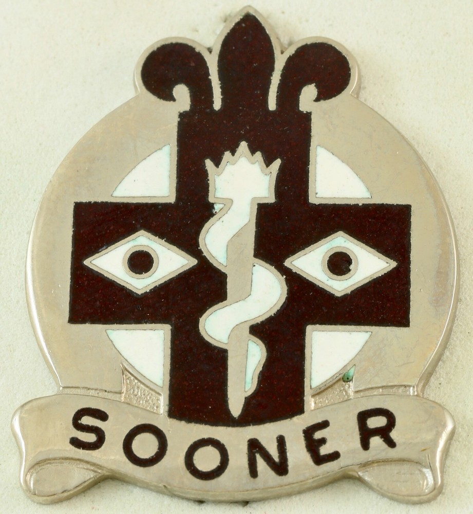 44th Evac Hospital Crest DI/DUI CB