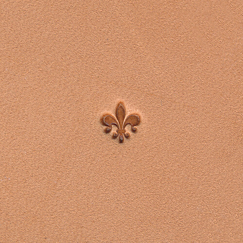 Fleur-de-lis Small O39 Leather Stamp