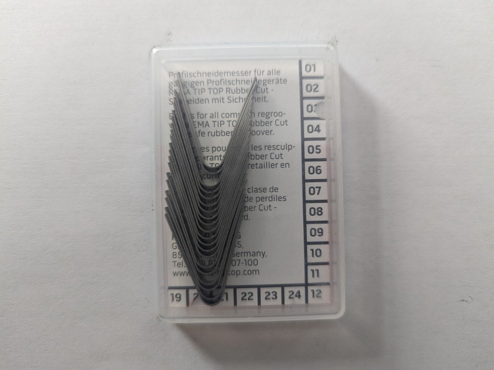Rema Tip Top Regrooving blades R-2