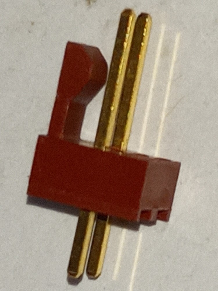 2-pin PCB Mount Speaker Connector For CB Radios Gold Plated Pins