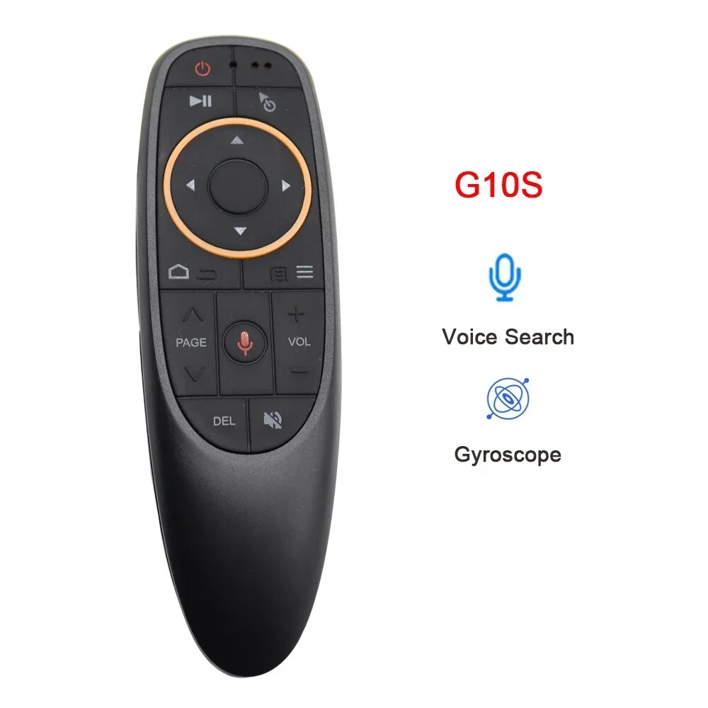 Air Mouse Voice Remote Control 2.4G Wireless IR Learning for Android TV Box PC