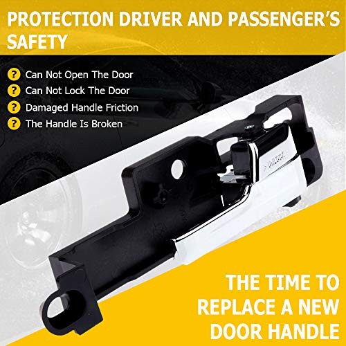Chrome Door Handle Interior Front Passenger Right Side Replacement fit 2006