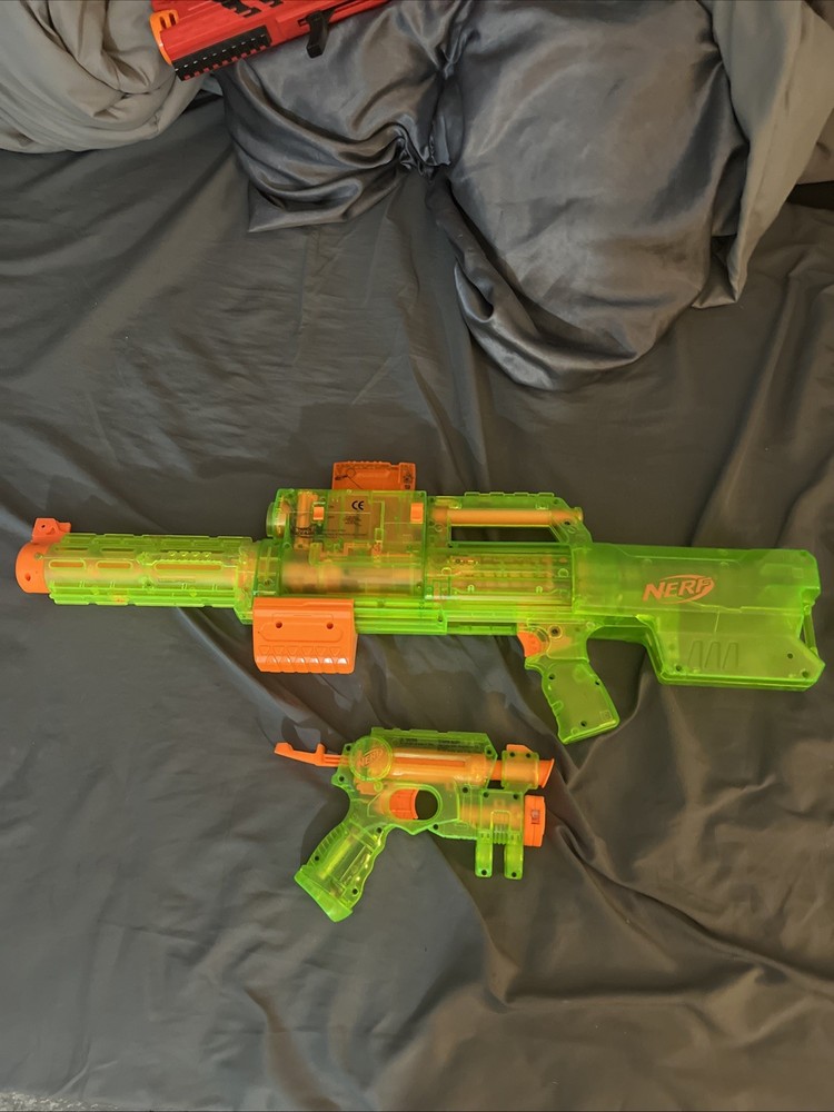 NERF N-strike Recon Cs-6 Sonic Series Blaster Translucent Green