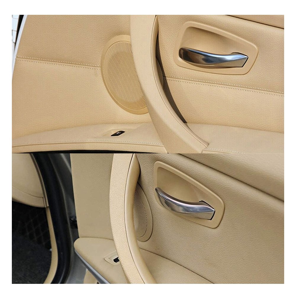 Beige Door Handle Interior Right Passenger For 2004-12 BMW E90 E91 E92 3-Series