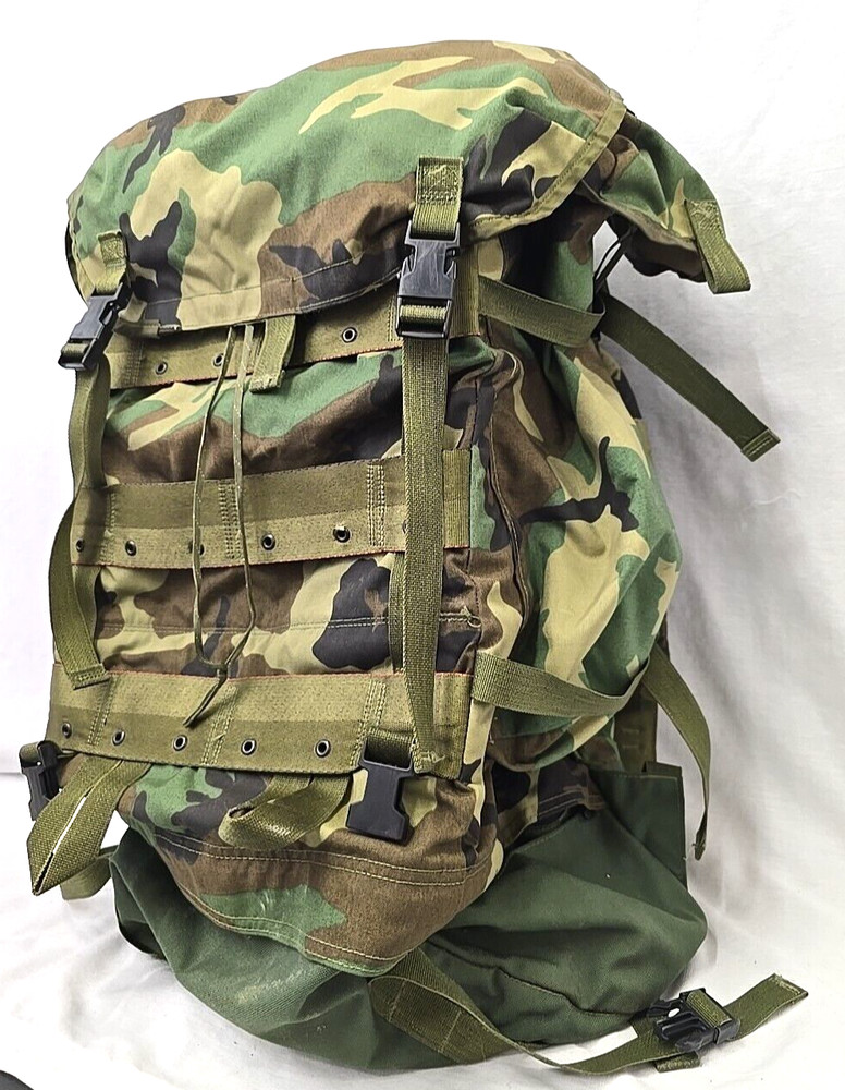 USGI Field Pack Large w/ Internal Frame Woodland Cag Sof Devgru Seal