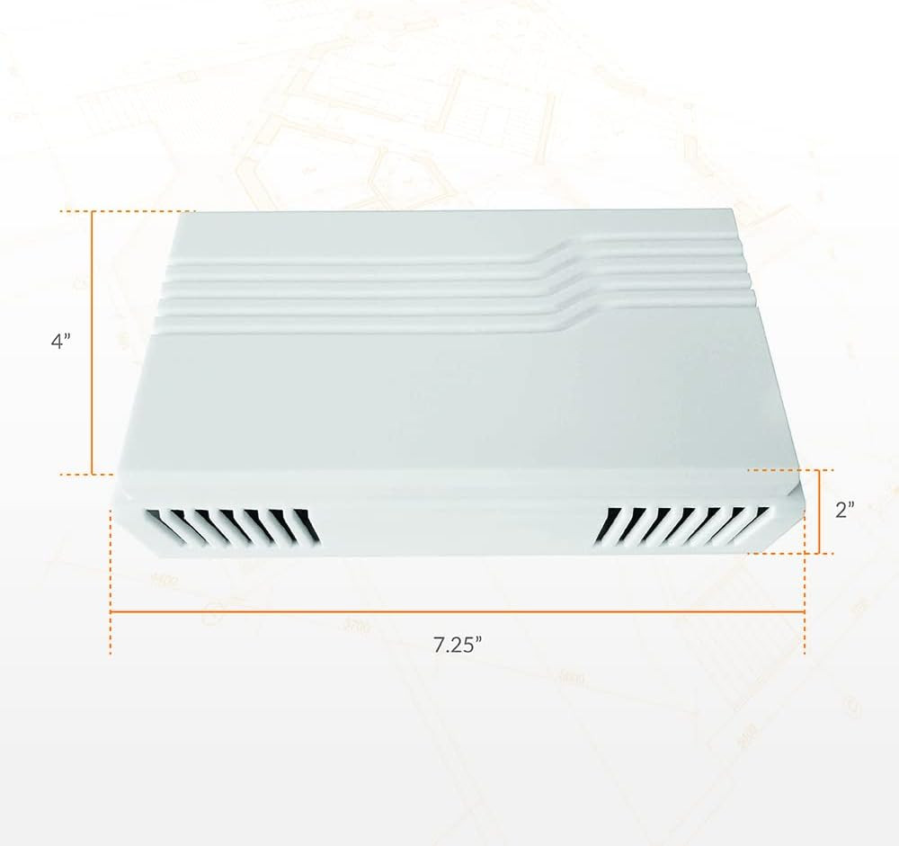 White 2-Note Wired Mechanical Door Bell Chime CHM1