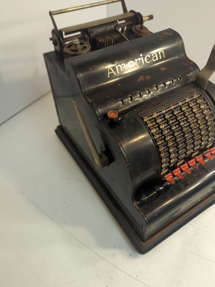 📊American Adding Machine Co Model 4 Chicago ILL. Pat.date 1912