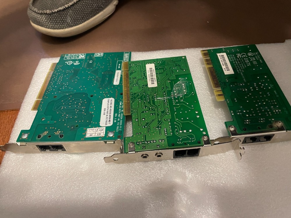 6 X 56k PCI Modem Cards various models