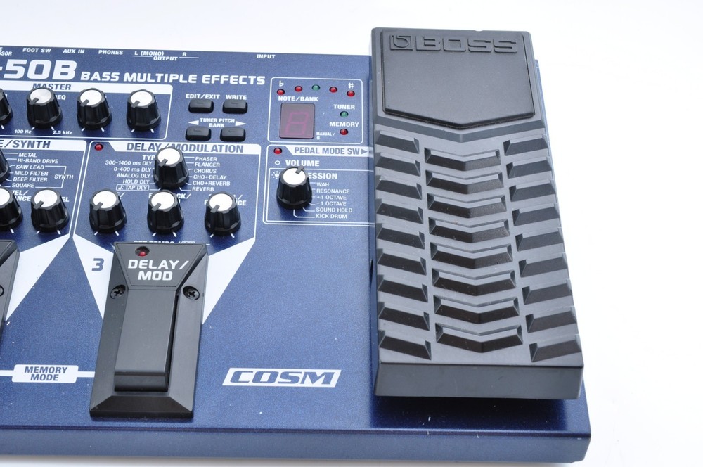 Boss ME-50B Base Multiple Effects 2011 w/Adapter Working C2B7819