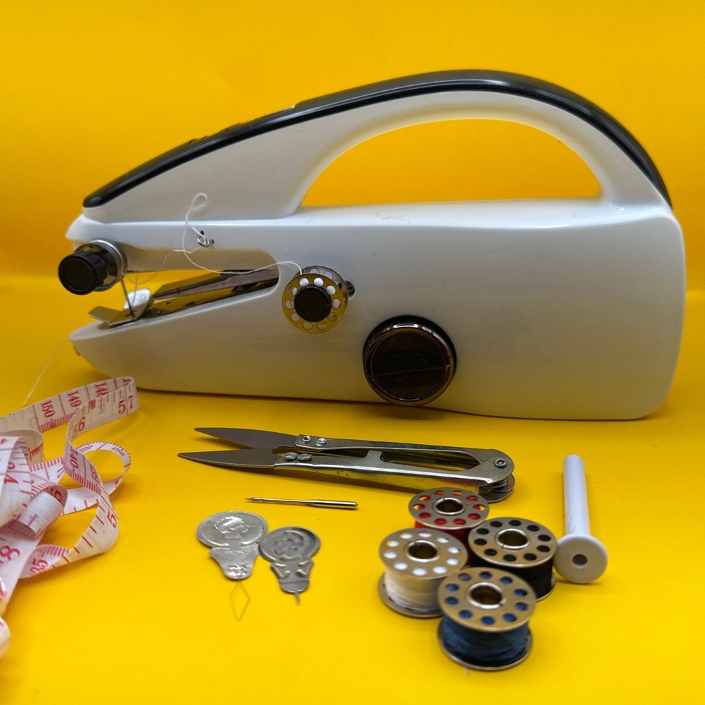 Mini Handheld Sewing Machine, Portable Electric Sewing Machine with Sewing Acces