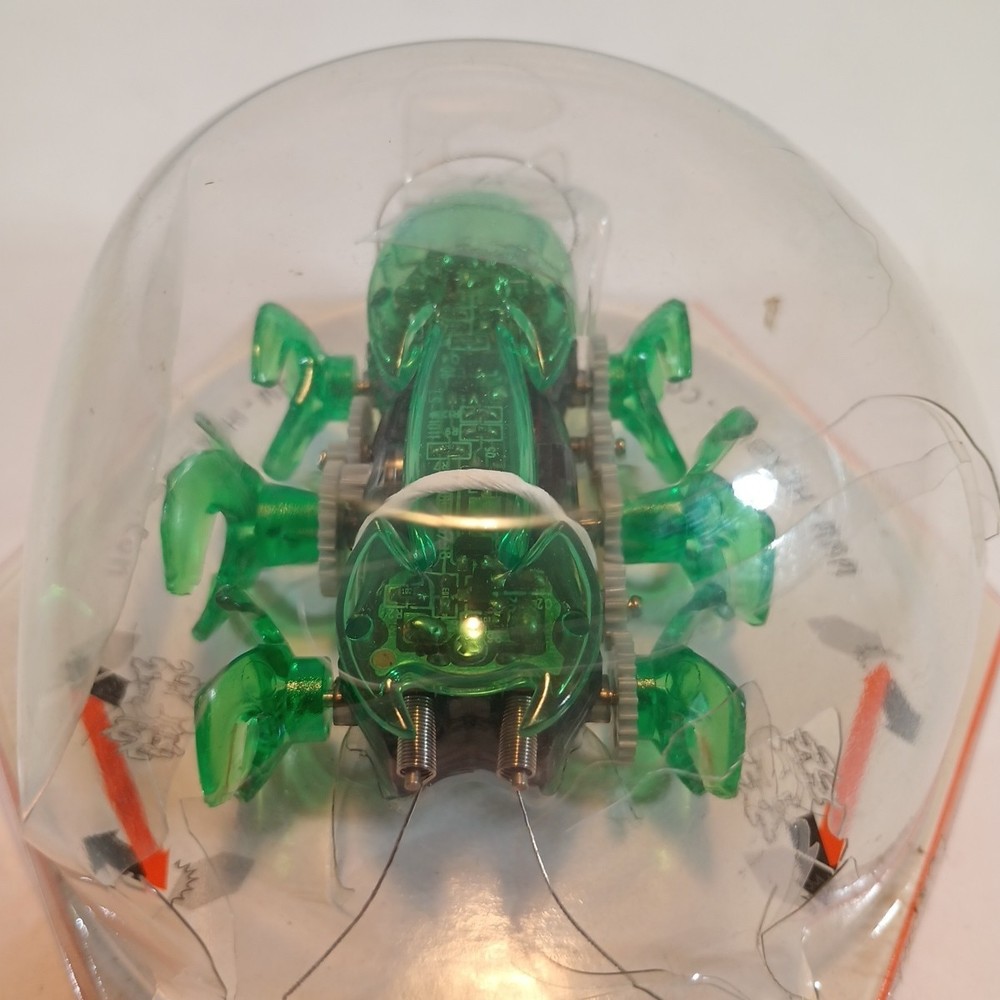 Hex Bug Ant Green Micro Robotic Creatures Battery Powered Robot IFI New