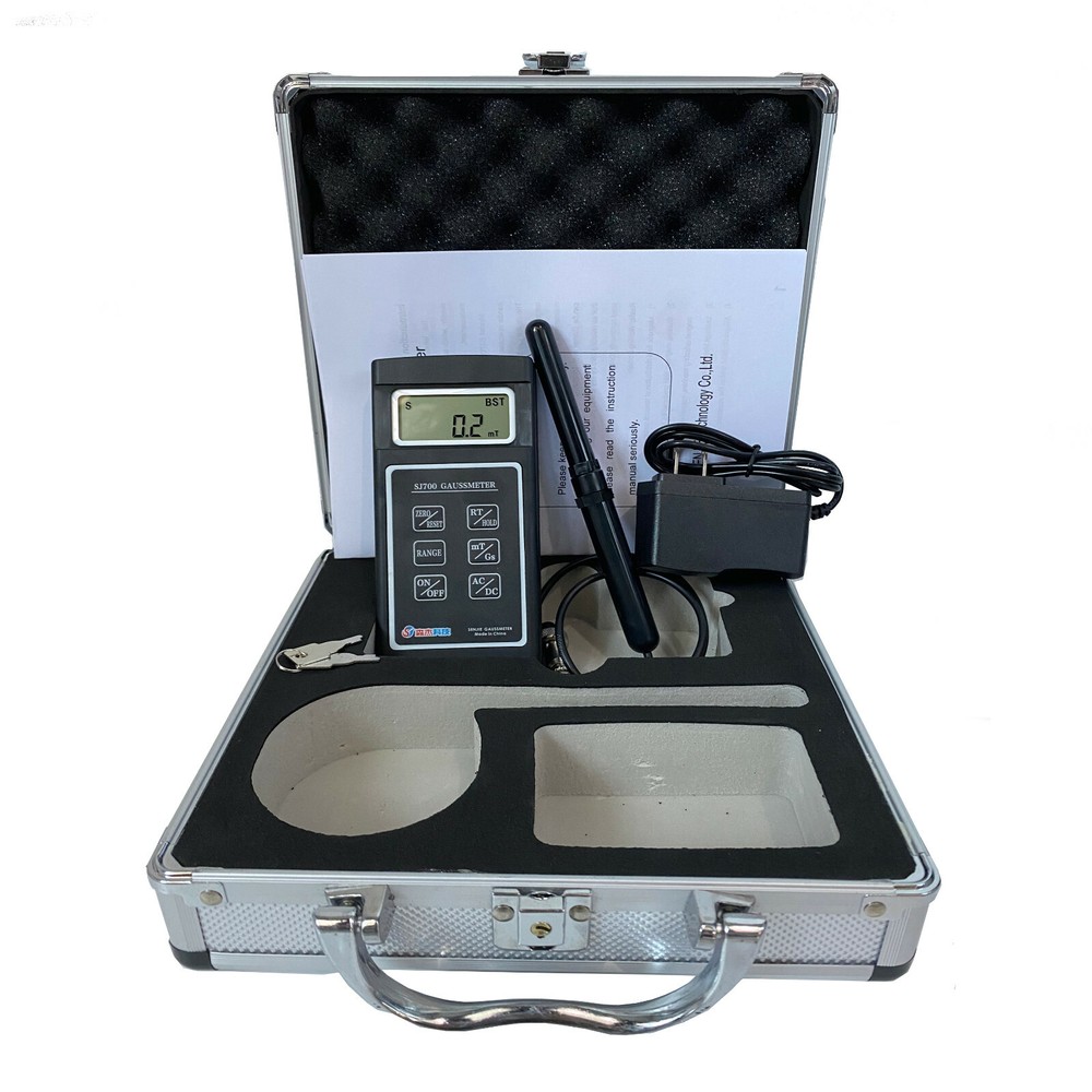 AC DC Surface Magnetic Field Detector Teslameter Tesla Meter Gauss Meter
