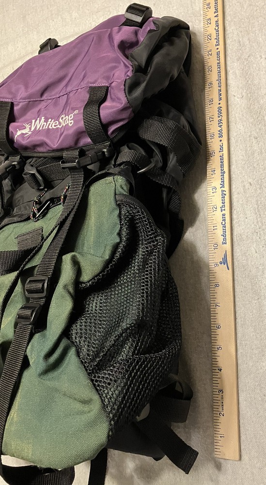 White Stag Hiking Backpack Interior Frame Upper And Lower Compartment
