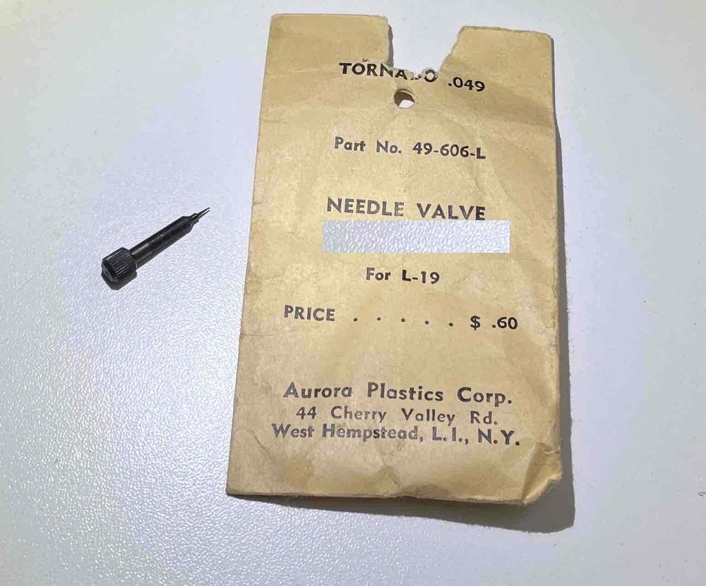 Tornado 049 Needle 049 Model Engine Motor - New in Packet