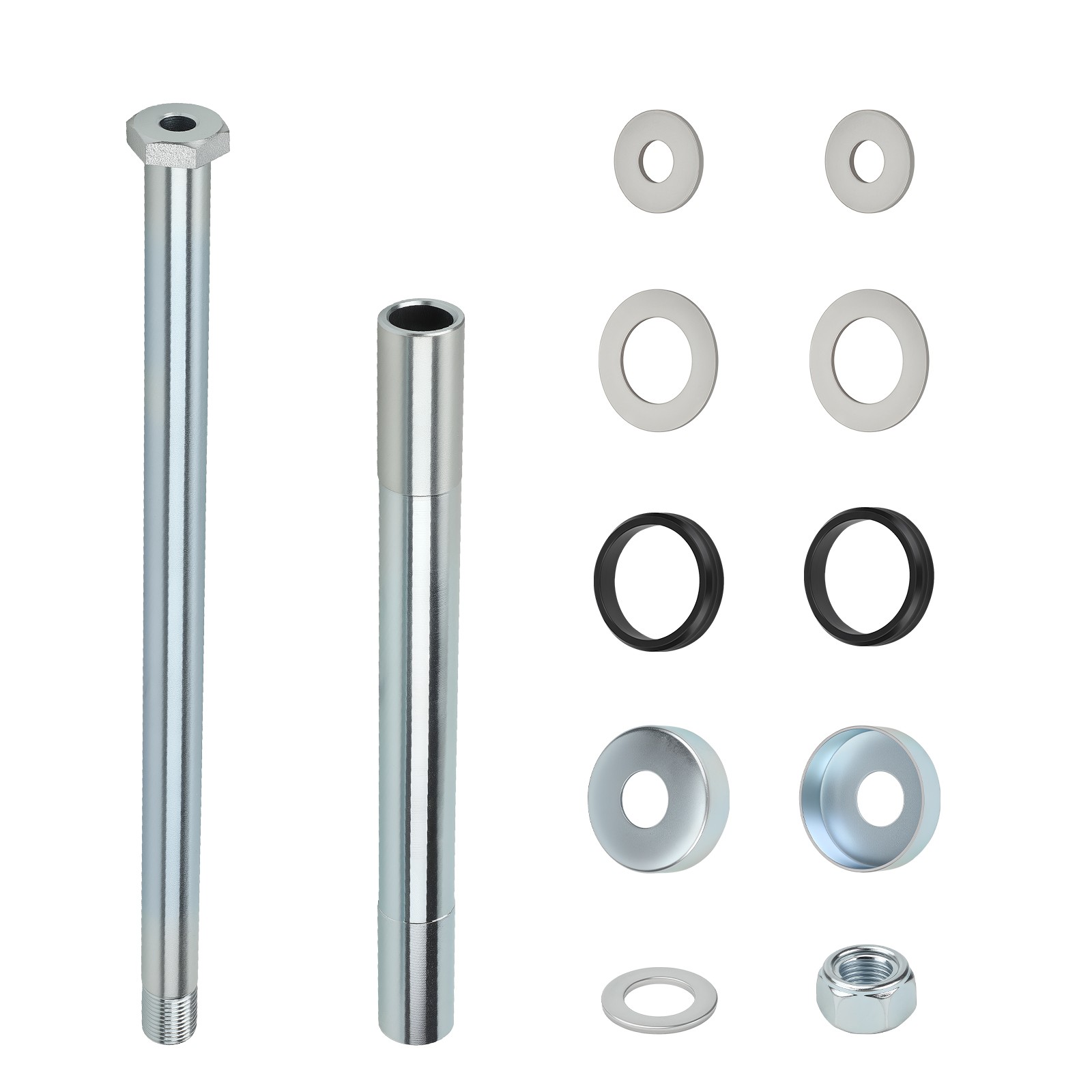 +6" Extended Chrome Black Rear Swing Arm For Yamaha Banshee 350 YFZ350 1987-2006