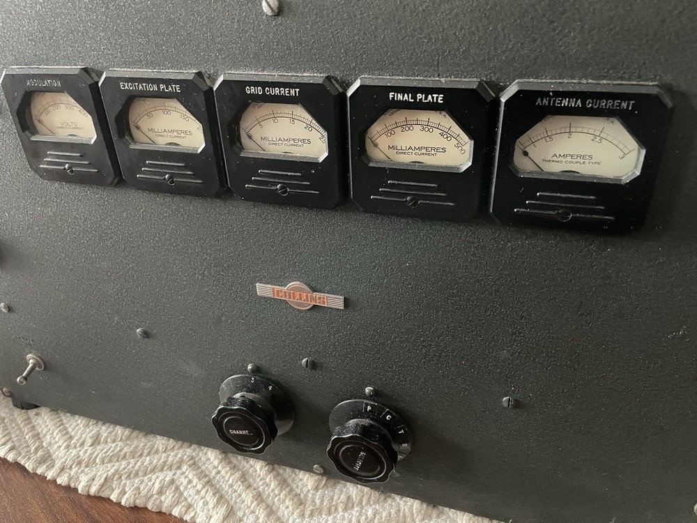 Collins 32RA AM Plate Modulated Transmitter, HF 1.5-15 MHz, UNTIL 4/25, $1700