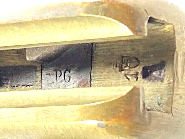 Antique French Bayonet, Mark on blade says "Mre d’Armes St Etienne Janvier 1879"