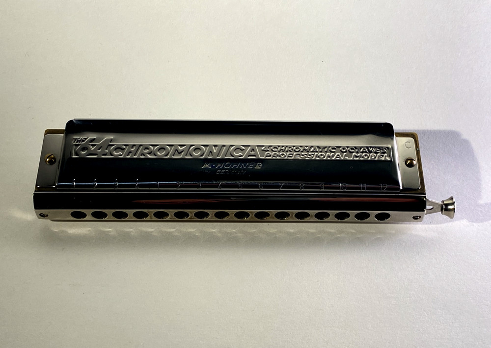 HOHNER 64 CHROMONICA 280 C Chromatic Harmonica w/ original case Made in Germany