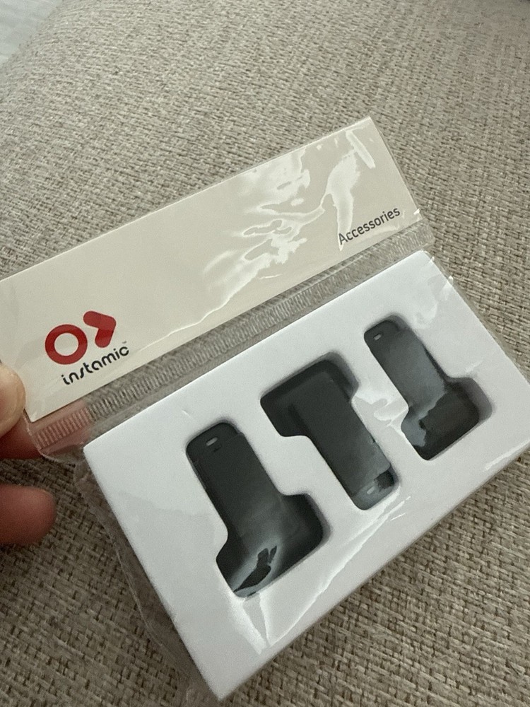 Instamic Quick Release Mounts Bundle (3-Pack, Black)