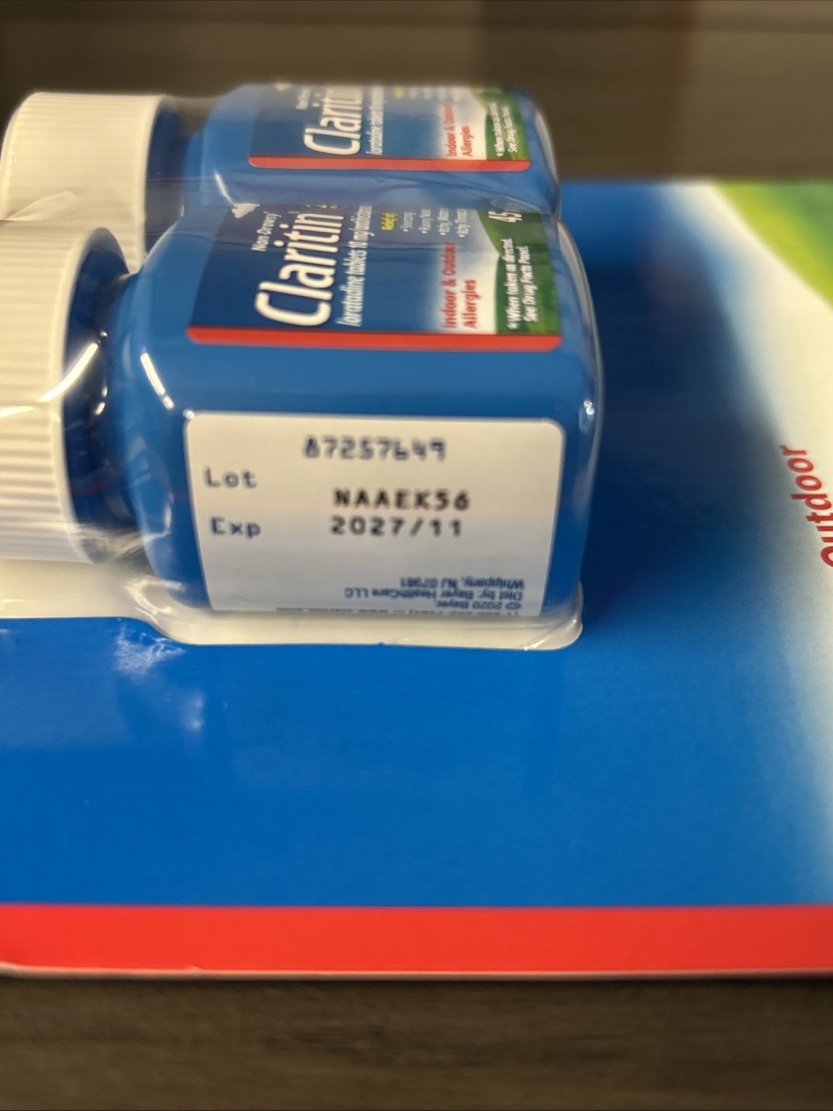 Claritin Allergy 24 Hour Non-Drowsy 115 Tablets Loratadine Expires 11/2027