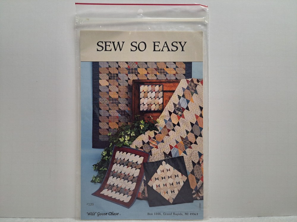 Wild Goose Chase Quilt Pattern - Sew So Easy #120
