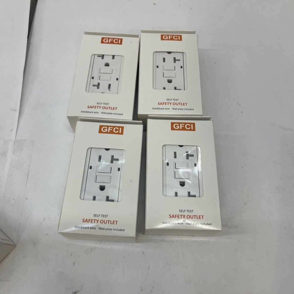 15 Amp 125-Volt Duplex SmarTest Self-Test 4 Pack