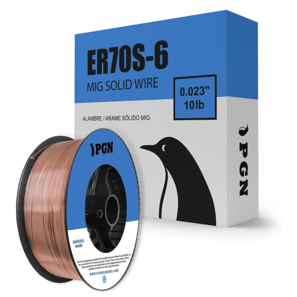 ER70S-6 .023" (0.6 mm) - 10-Lb - Mild Steel MIG Welding Wire