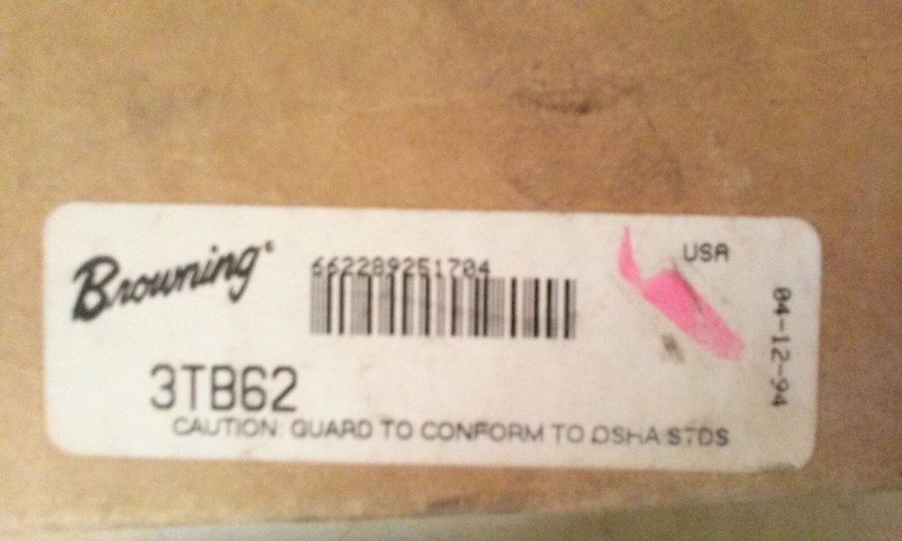 Browning 3TB62 sheave, made in USA