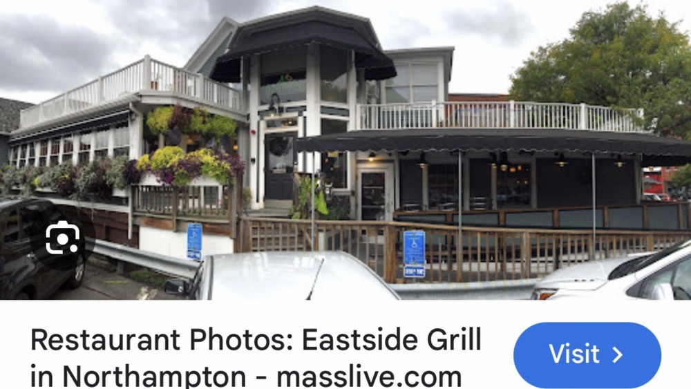 Advertisement Token - East side Grill - North Hampton, Massachusetts