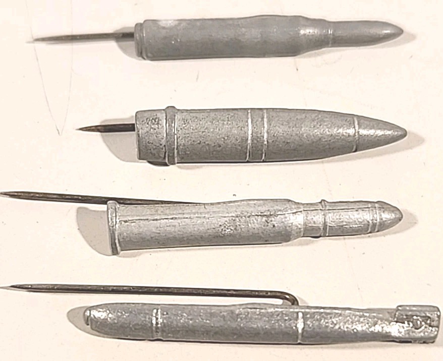 X7 German WW 2 Stickpins / Tinnies