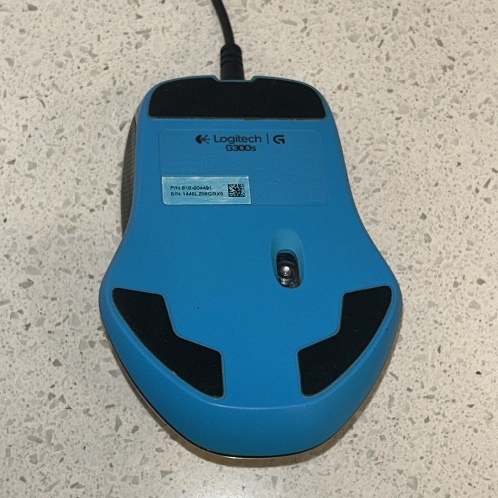 Logitech G300s Gaming Mouse Optical Ambidextrous 9-Button USB Programmable