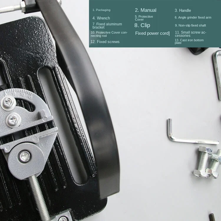 Functional fixed angle grinder bracket Universal Angle grinder special bracket