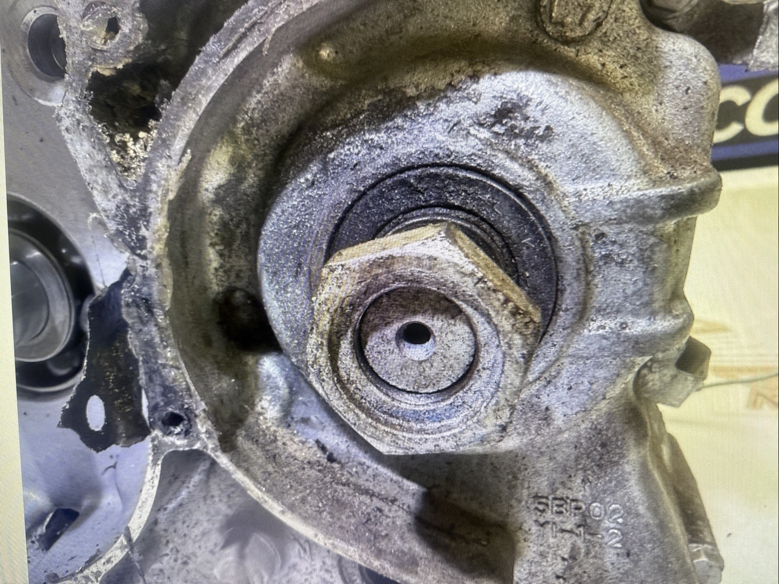 E1-2 Bottom Engine Motor Crankshaft 08 Yamaha Raptor 250 Atv YFM R Free Us Ship